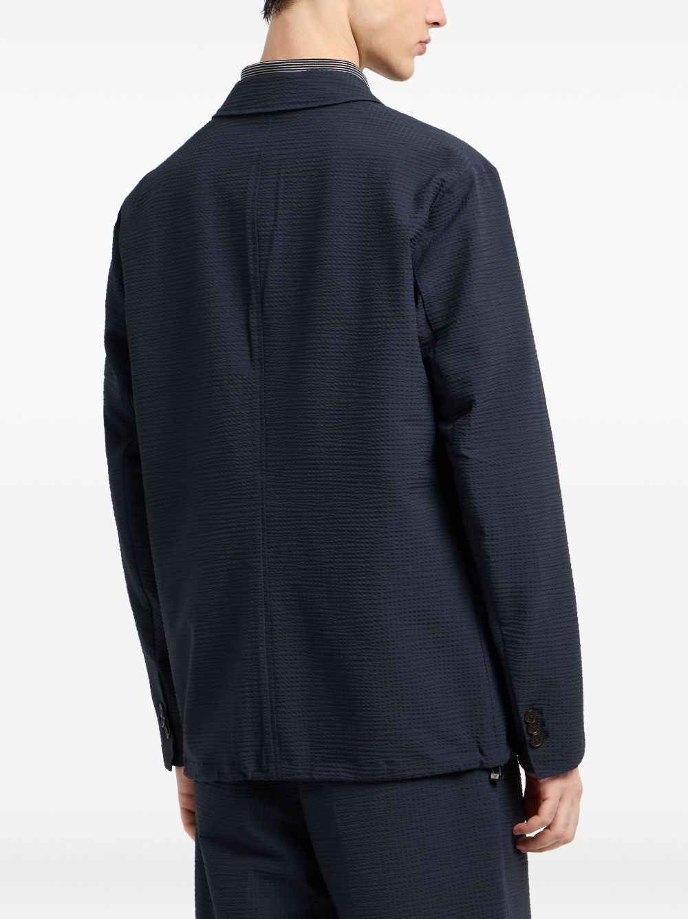 Emporio Armani Jackets Blu Polyamide