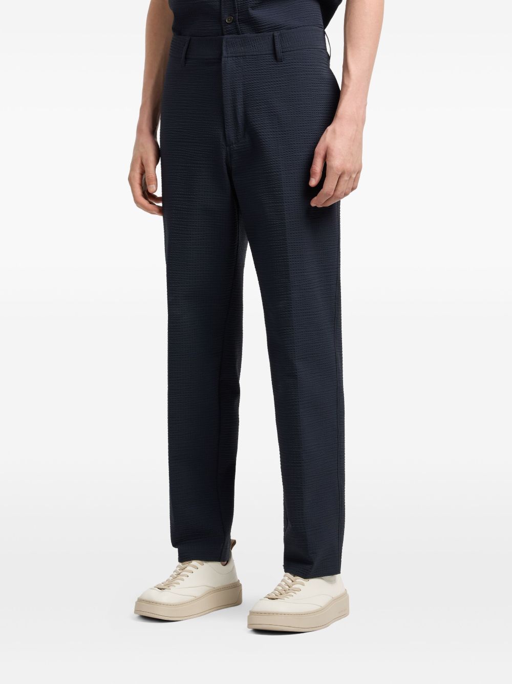 Emporio Armani Trousers Blu Polyamide