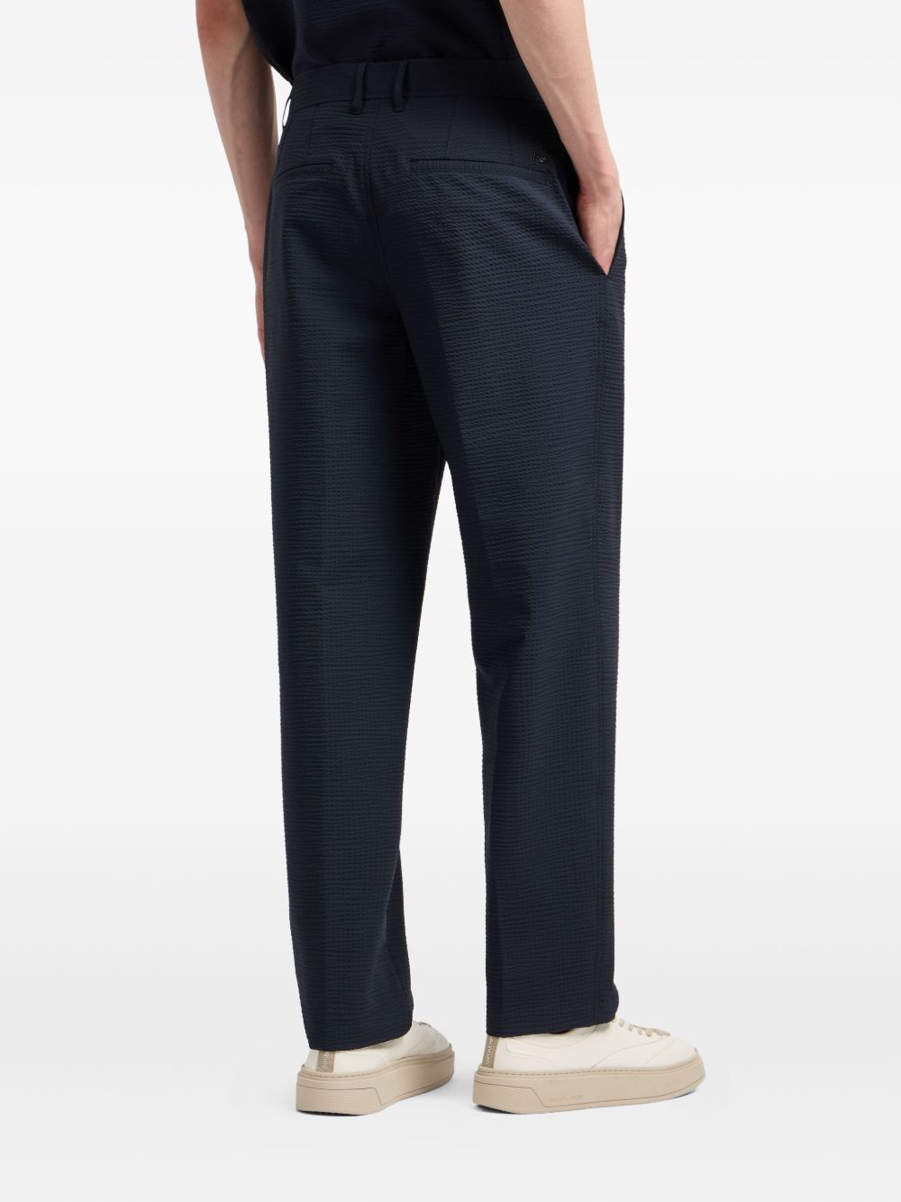 Emporio Armani Trousers Blu Polyamide