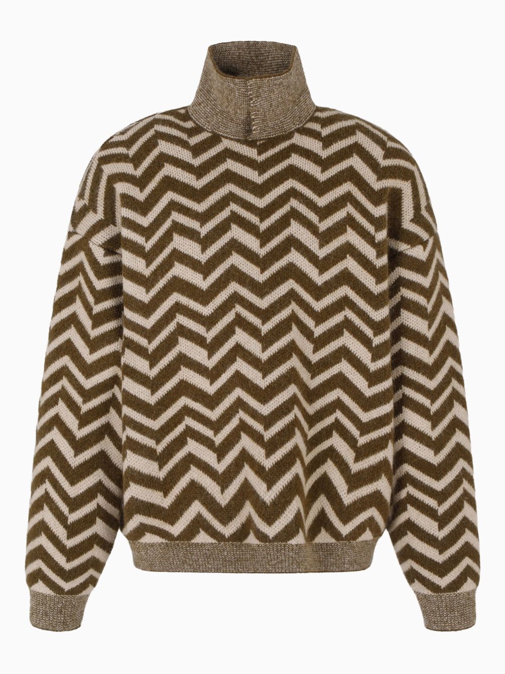 Emporio Armani Exclusive Sweaters Beige Polyamide