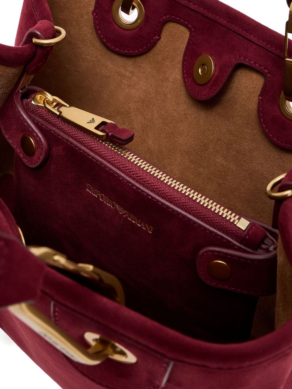 Emporio Armani Bags Bordeaux Polyester