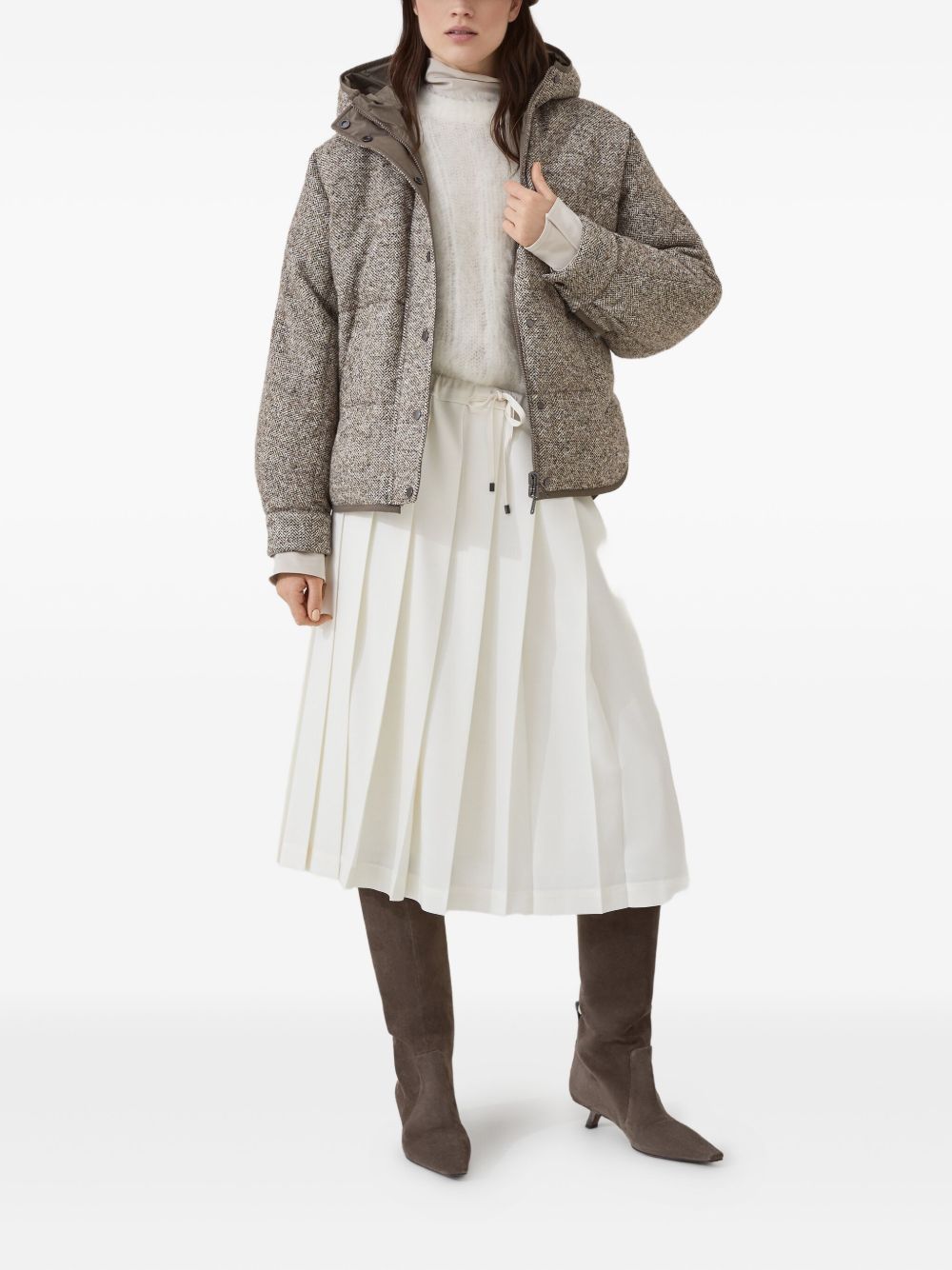 Brunello Cucinelli Sweaters Beige Natural (other)->silk100.0 %