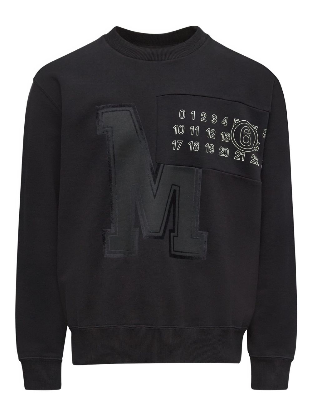 Mm6 Maison Margiela Sweaters Black Cotton