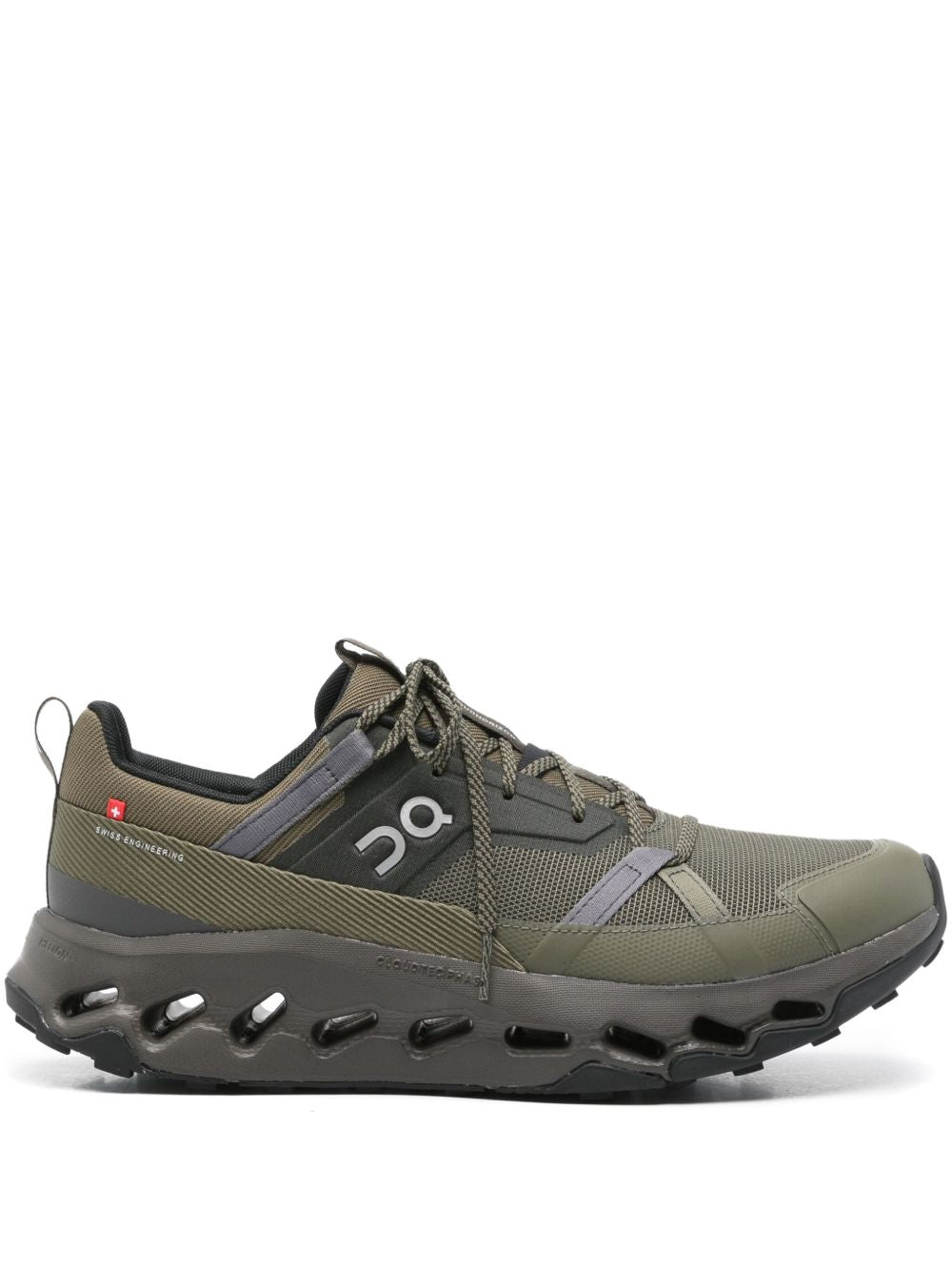 On Sneakers Green Outer: Fabric