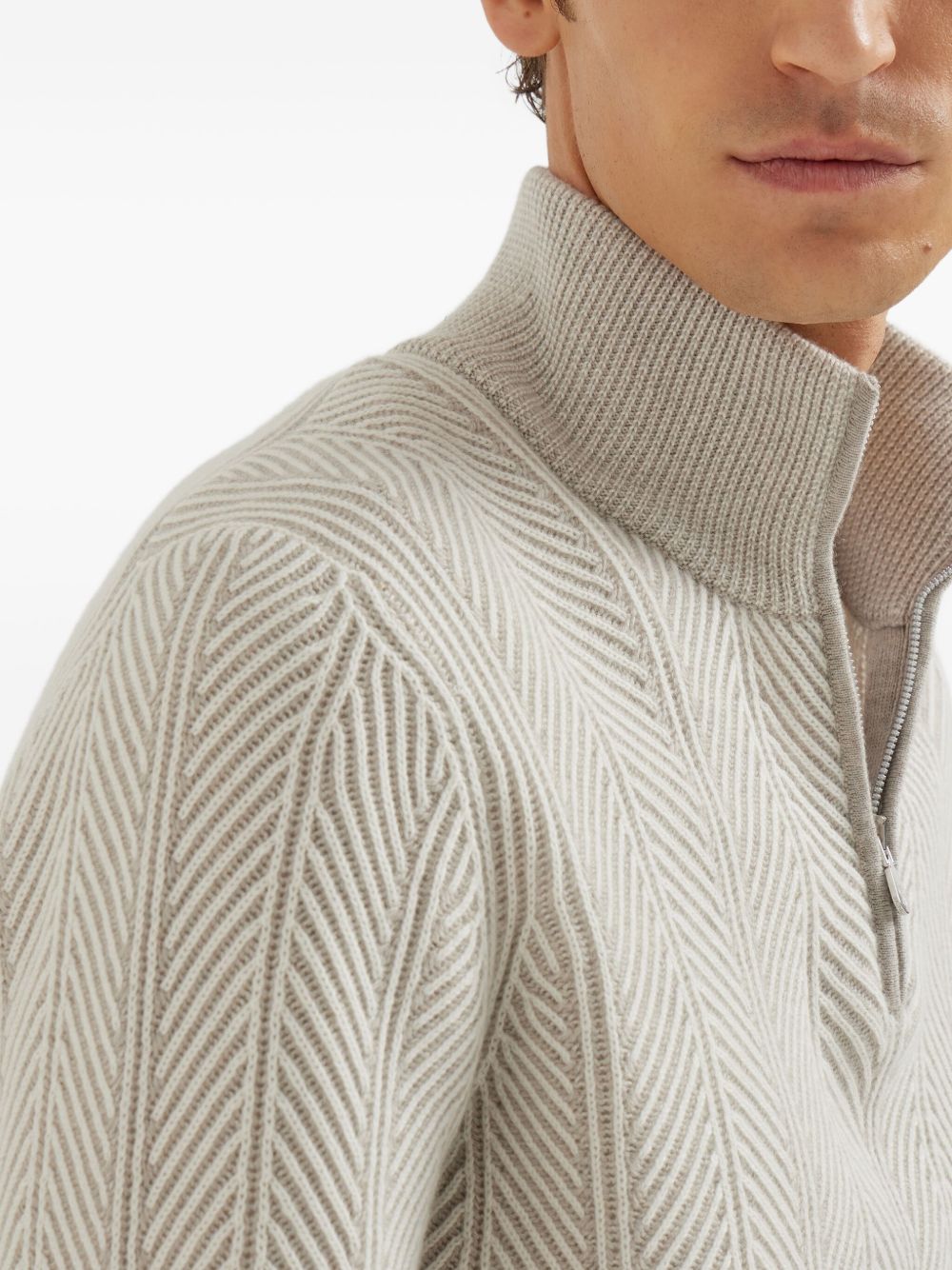 Brunello Cucinelli Sweaters Bianco