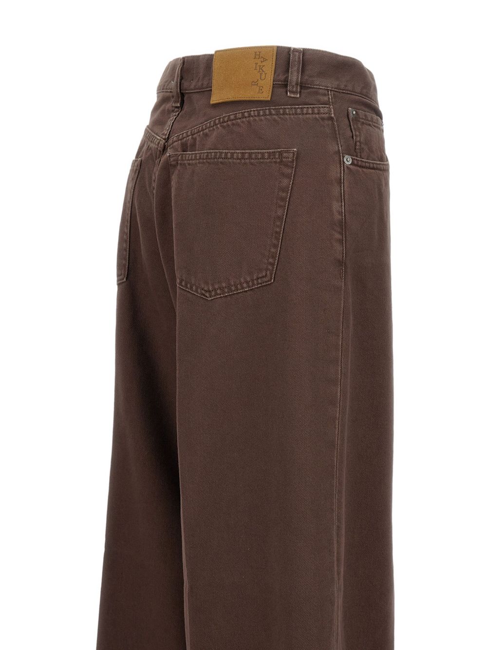 Haikure Jeans Brown Org.co-cly