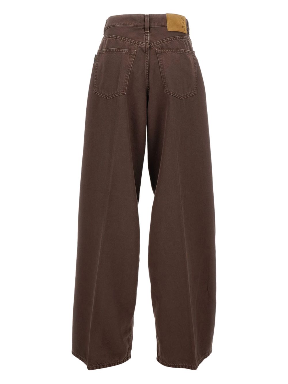 Haikure Jeans Brown Org.co-cly