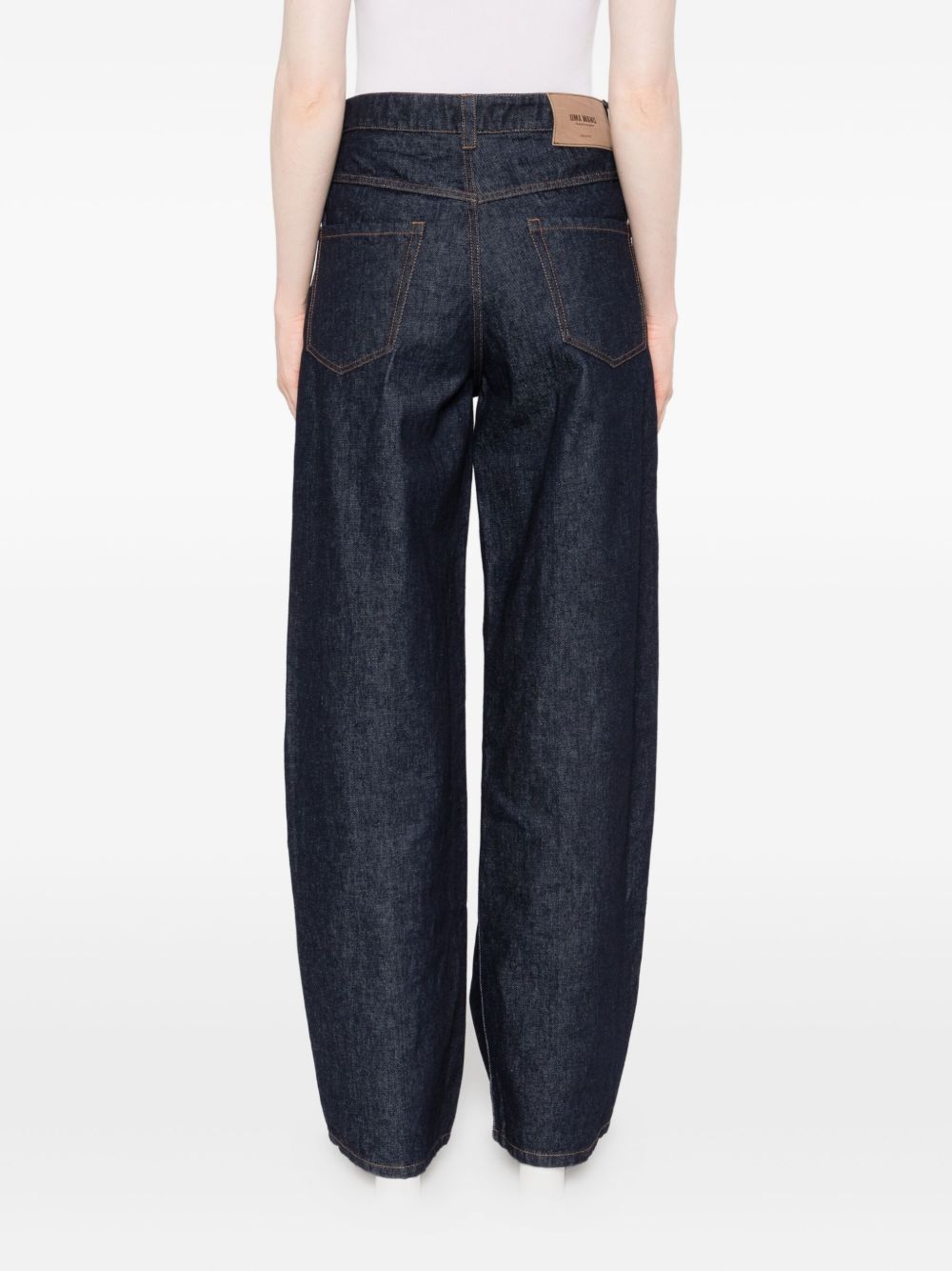 Uma Wang Jeans Blue Cotton