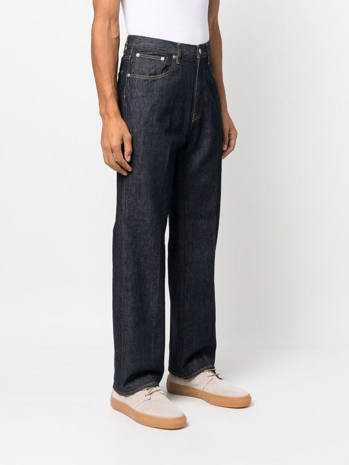 Auralee Jeans Blue Cotton