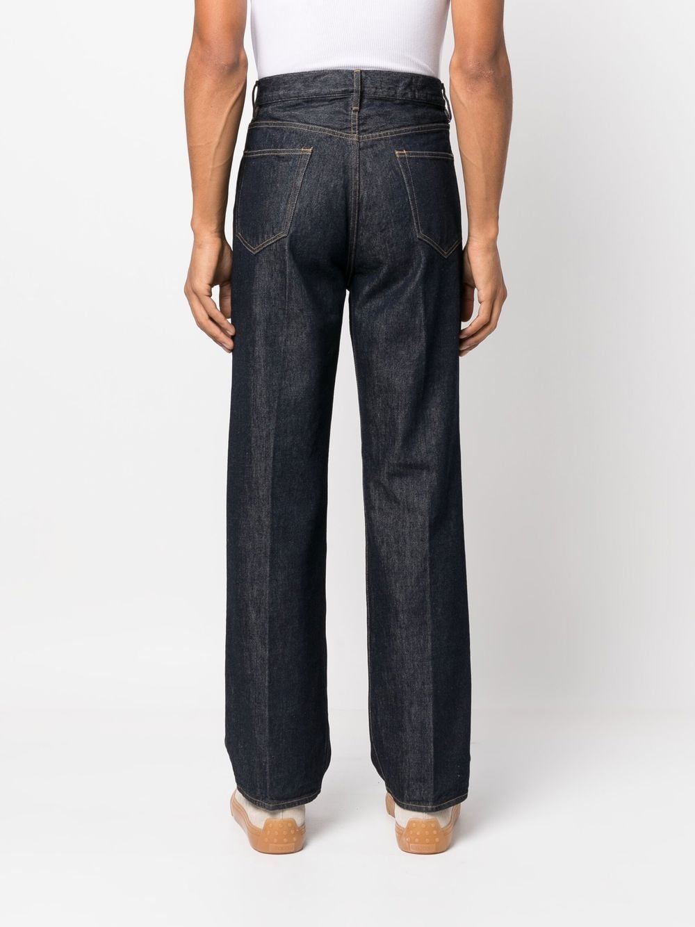 Auralee Jeans Blue Cotton