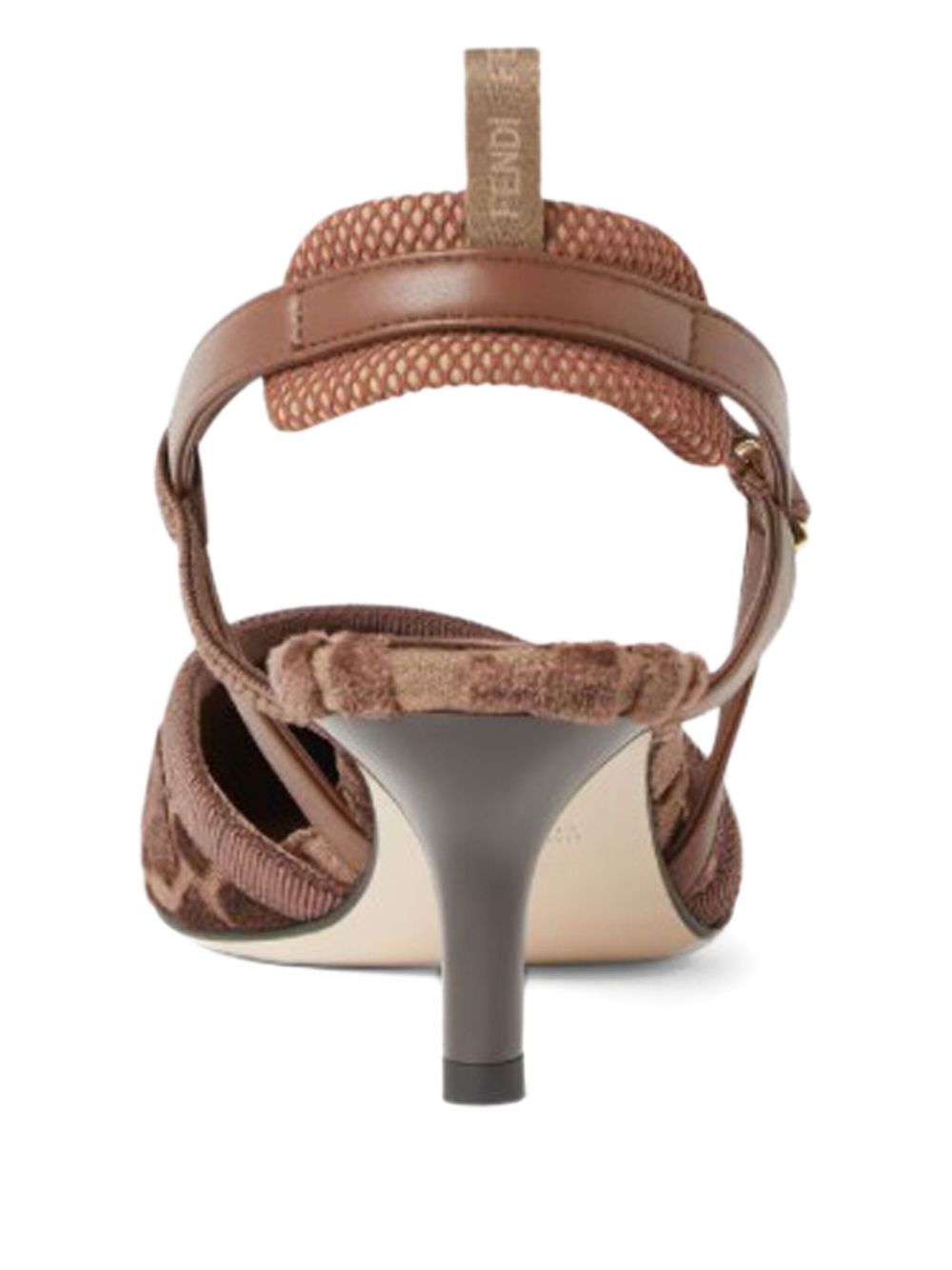 Fendi With Heel Brown