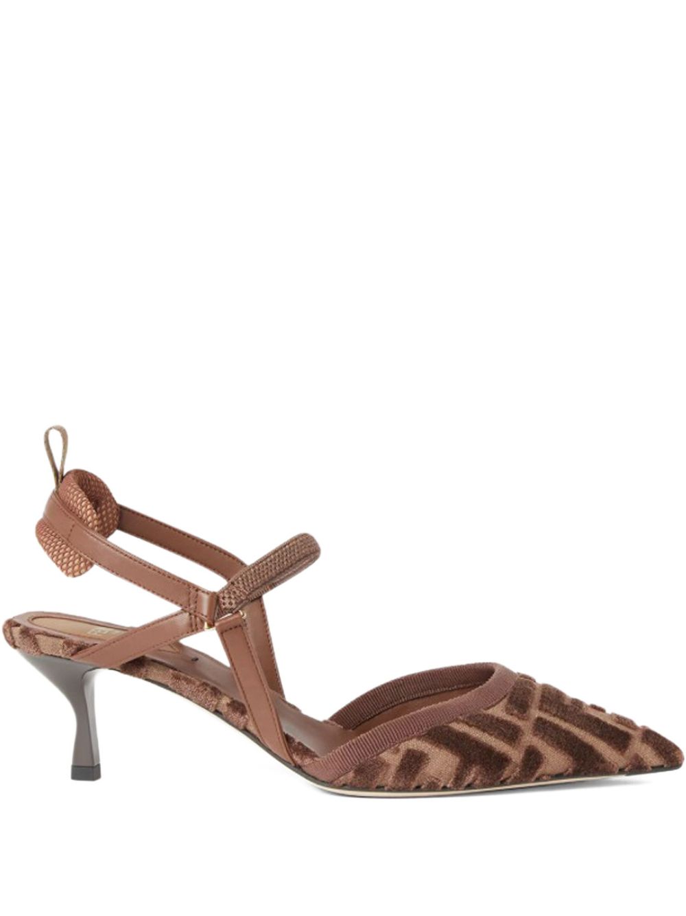 Fendi With Heel Brown