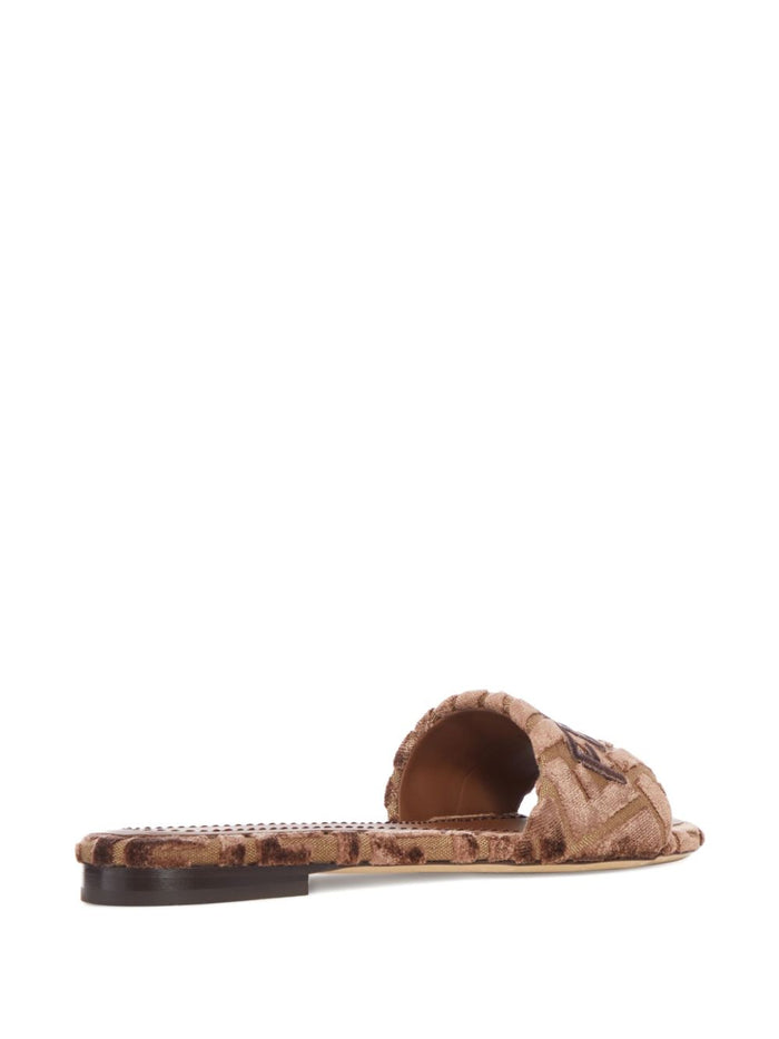 Fendi Sandals Brown