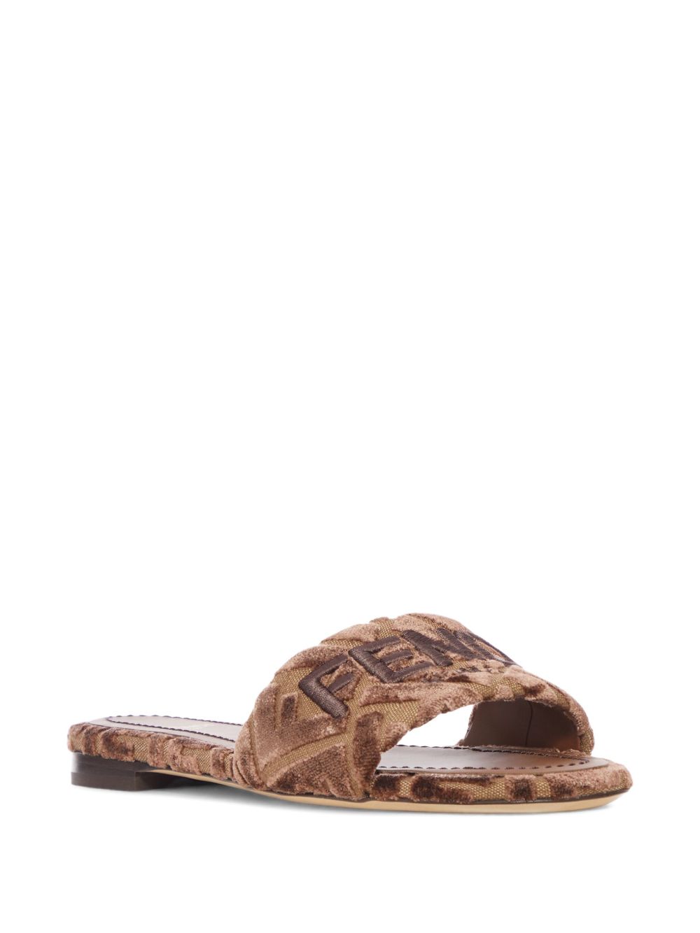 Fendi Sandals Brown