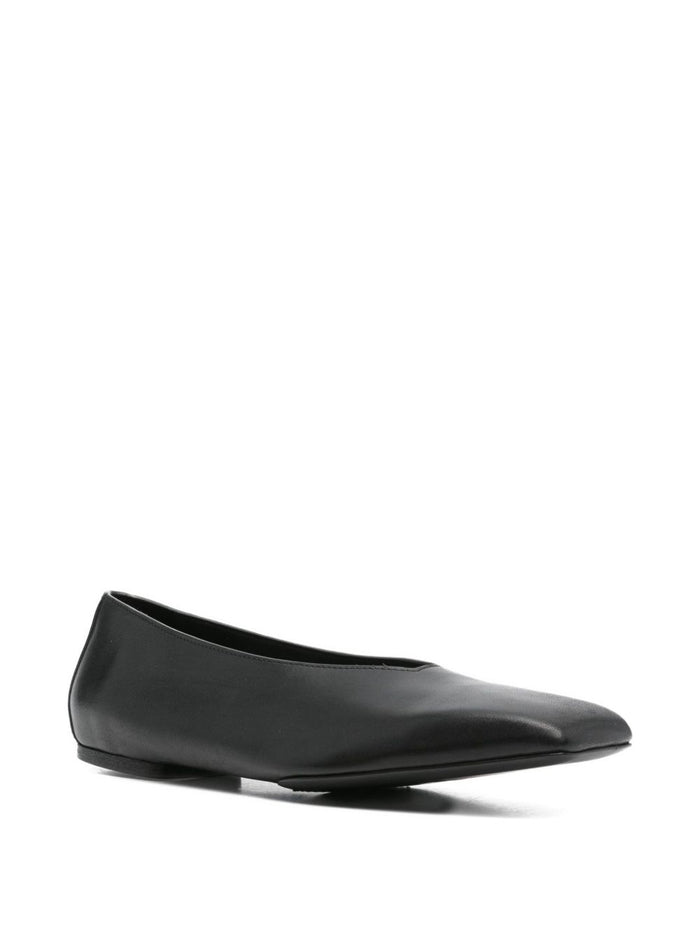 Rick Owens Flat shoes Black Outer: Leather