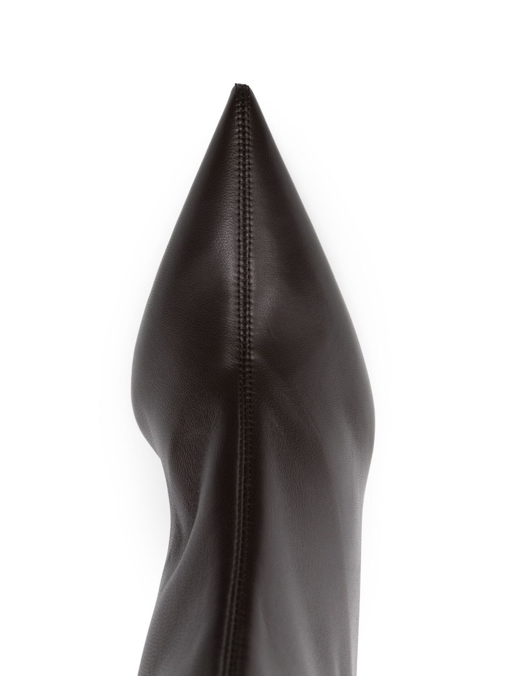 Toteme Main Boots Brown Lamb Leather