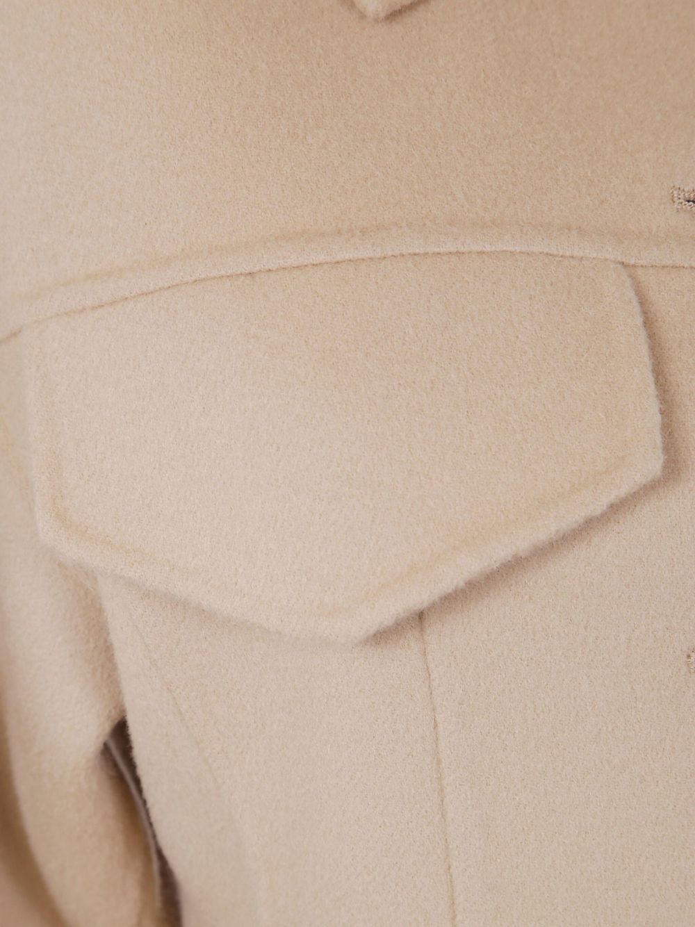 Sportmax Pre Coats Camel Wool