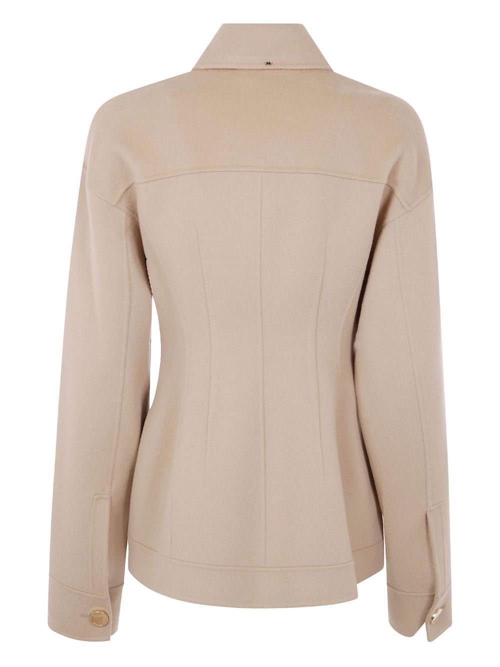 Sportmax Pre Coats Camel Wool