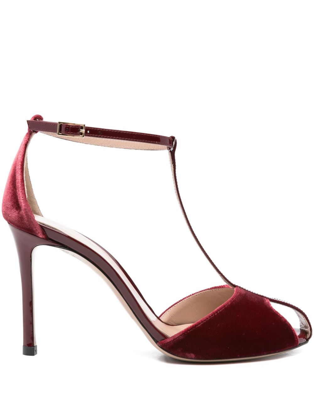 Emporio Armani Exclusive With Heel Rosso Outer: Fabric