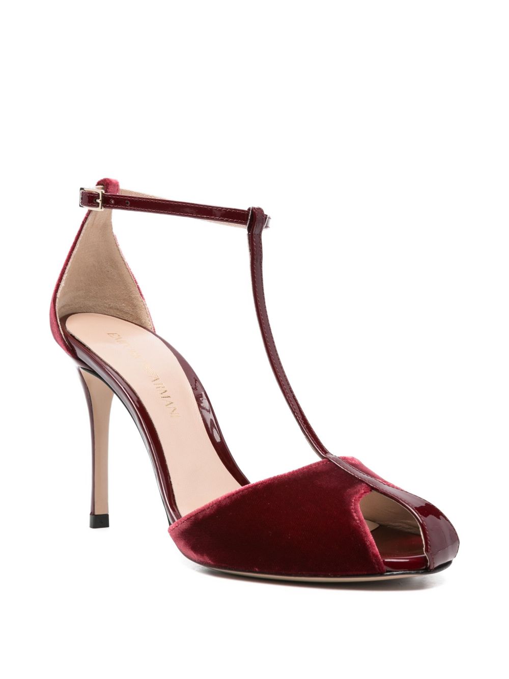 Emporio Armani Exclusive With Heel Rosso Outer: Fabric