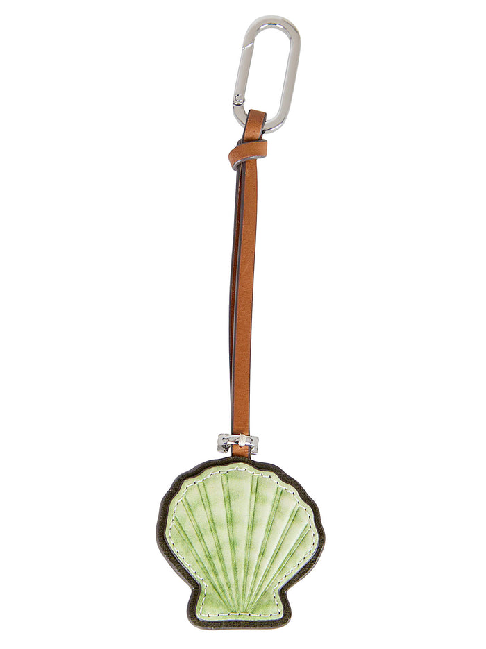 Leather Shell Key Fob Multicolour Minuteria