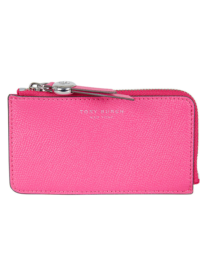 Romy Zip Card Case Pink & Purple Minuteria