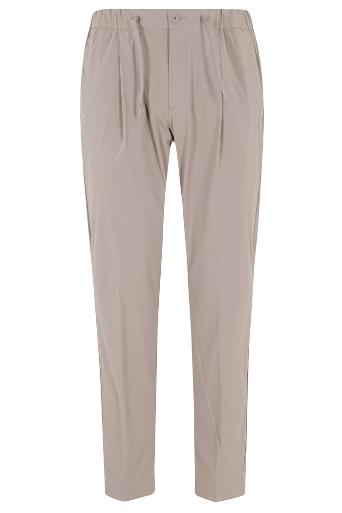 Pantalone Brown Polyamide Elastane Pantaloni