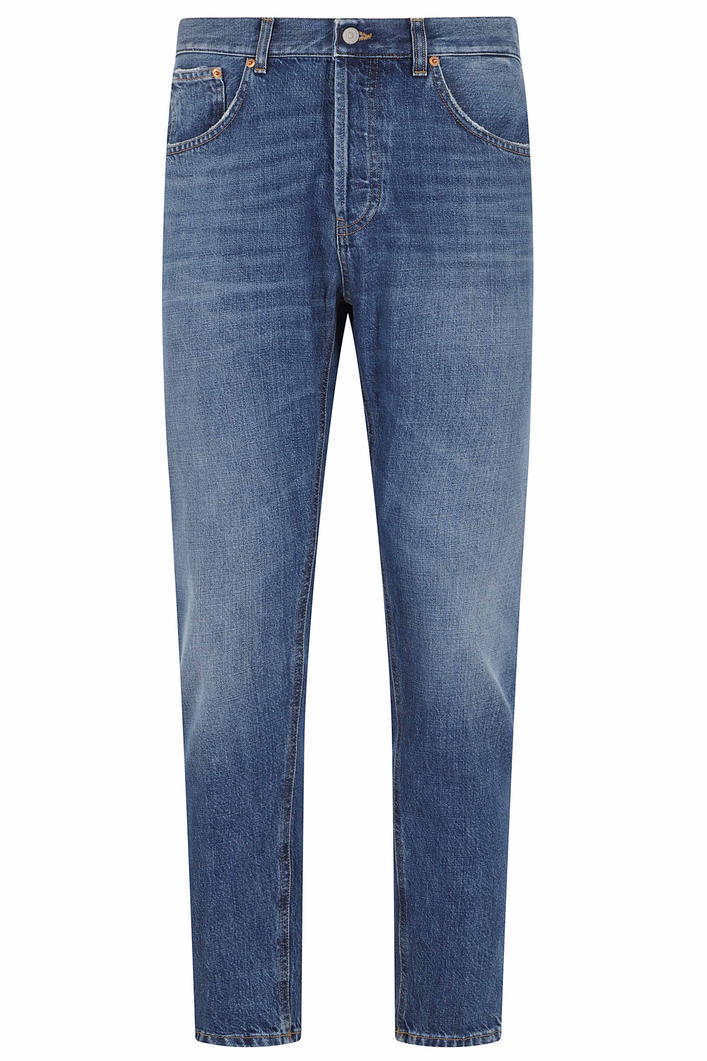 Jeans 5tasche Carrot Slim Dian Blue Cotone