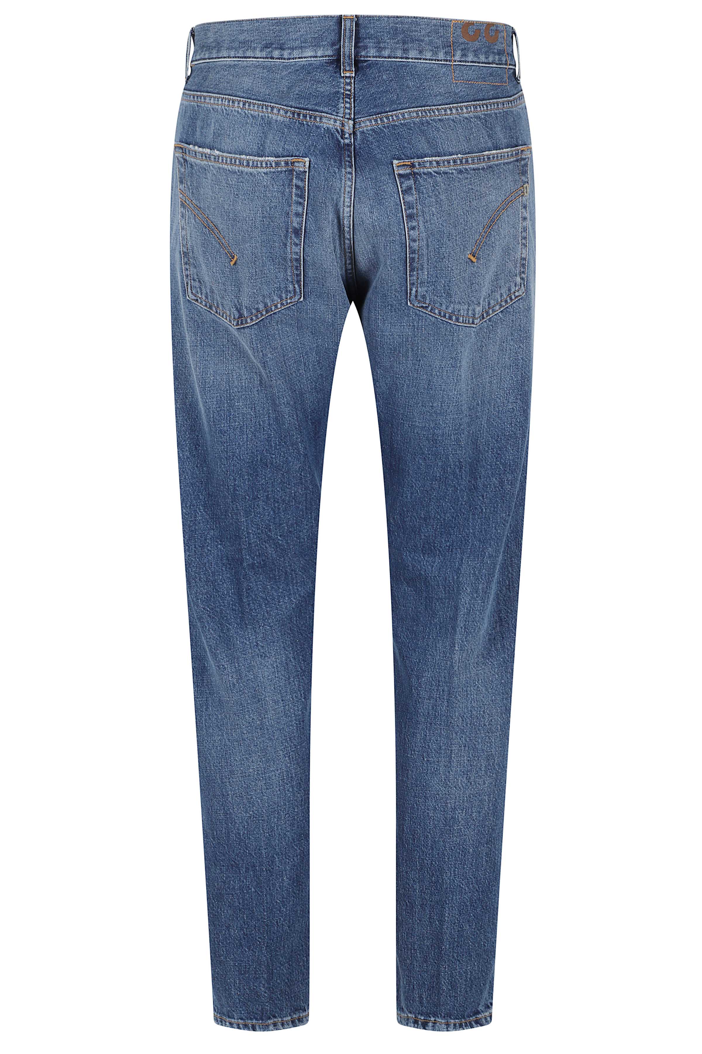 Jeans 5tasche Carrot Slim Dian Blue Cotone