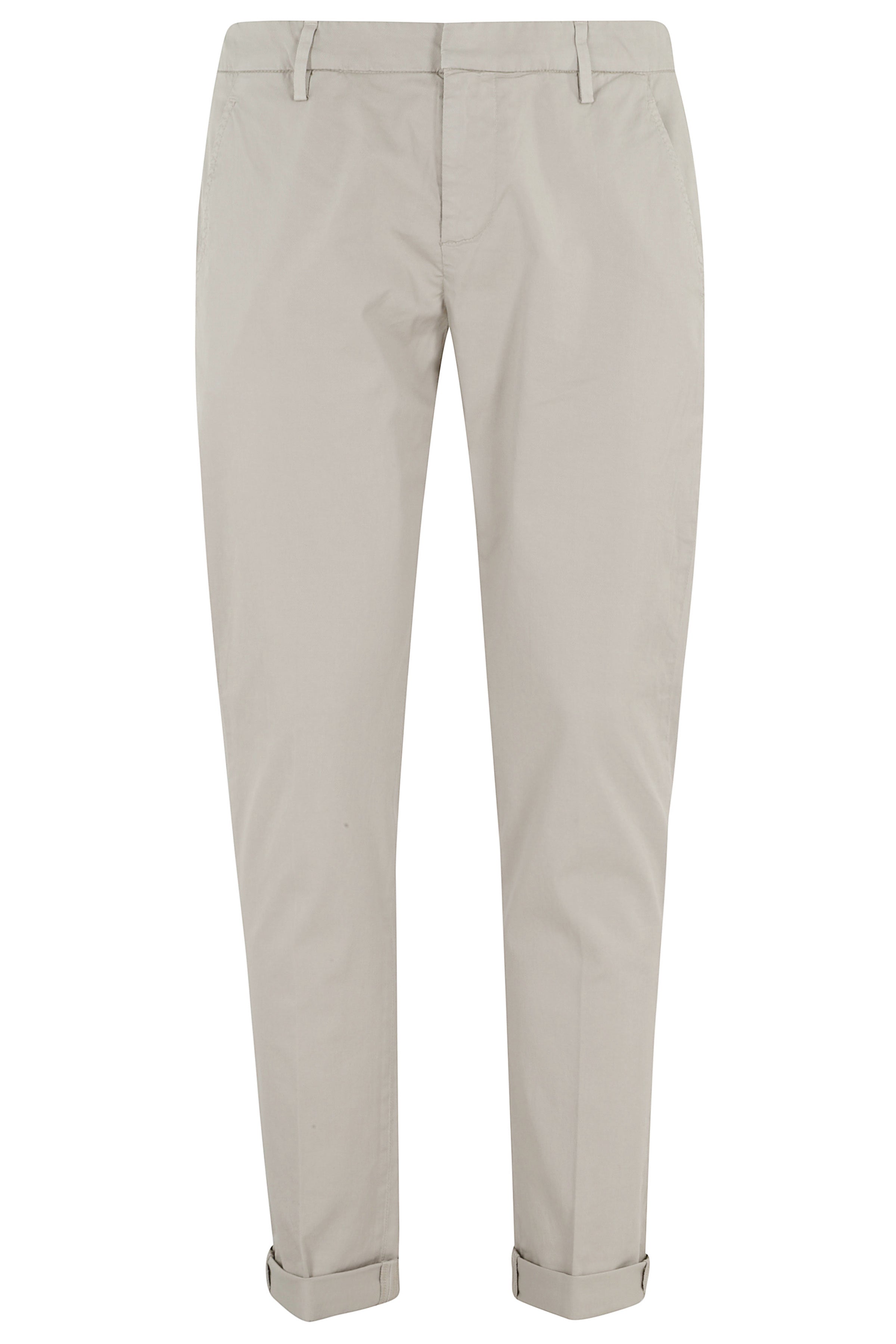 Pantalone Slim Chino Gaubert Nude & Neutrals Cotone Elastan Pantaloni