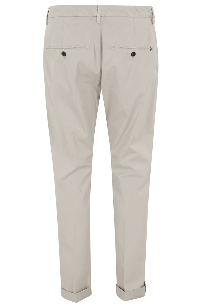 Pantalone Slim Chino Gaubert Nude & Neutrals Cotone Elastan Pantaloni