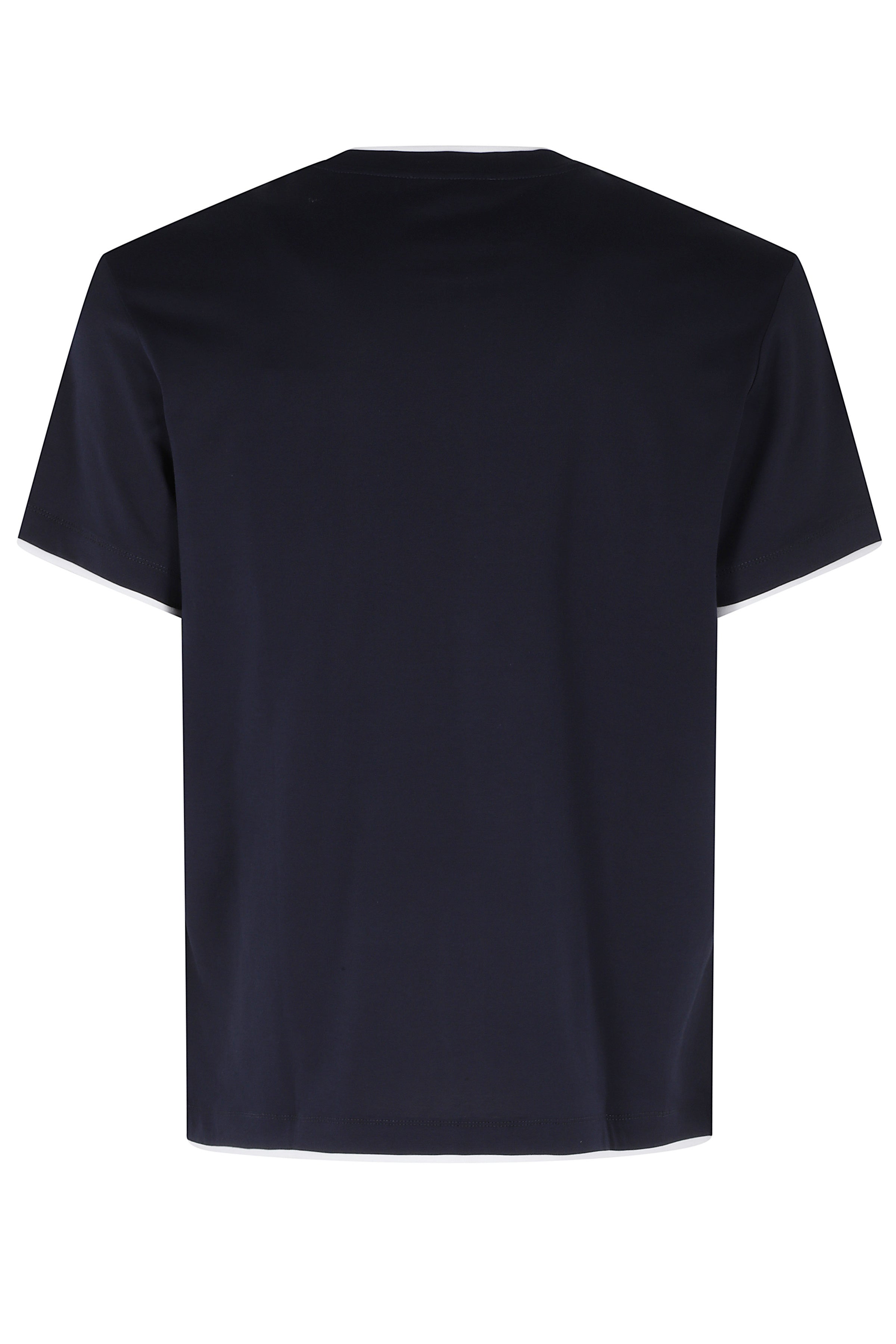 Tshirt Regular Jersey Basico Blue Cotone T-shirt