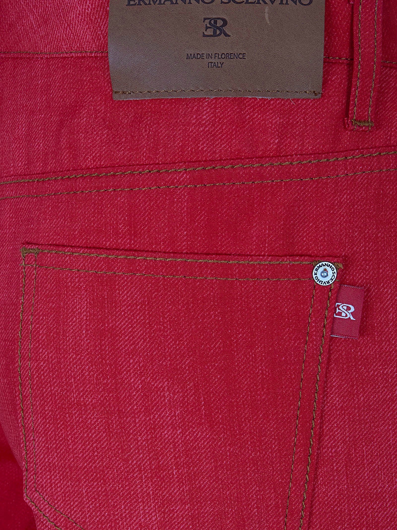 Baggy Pants Red Jean
