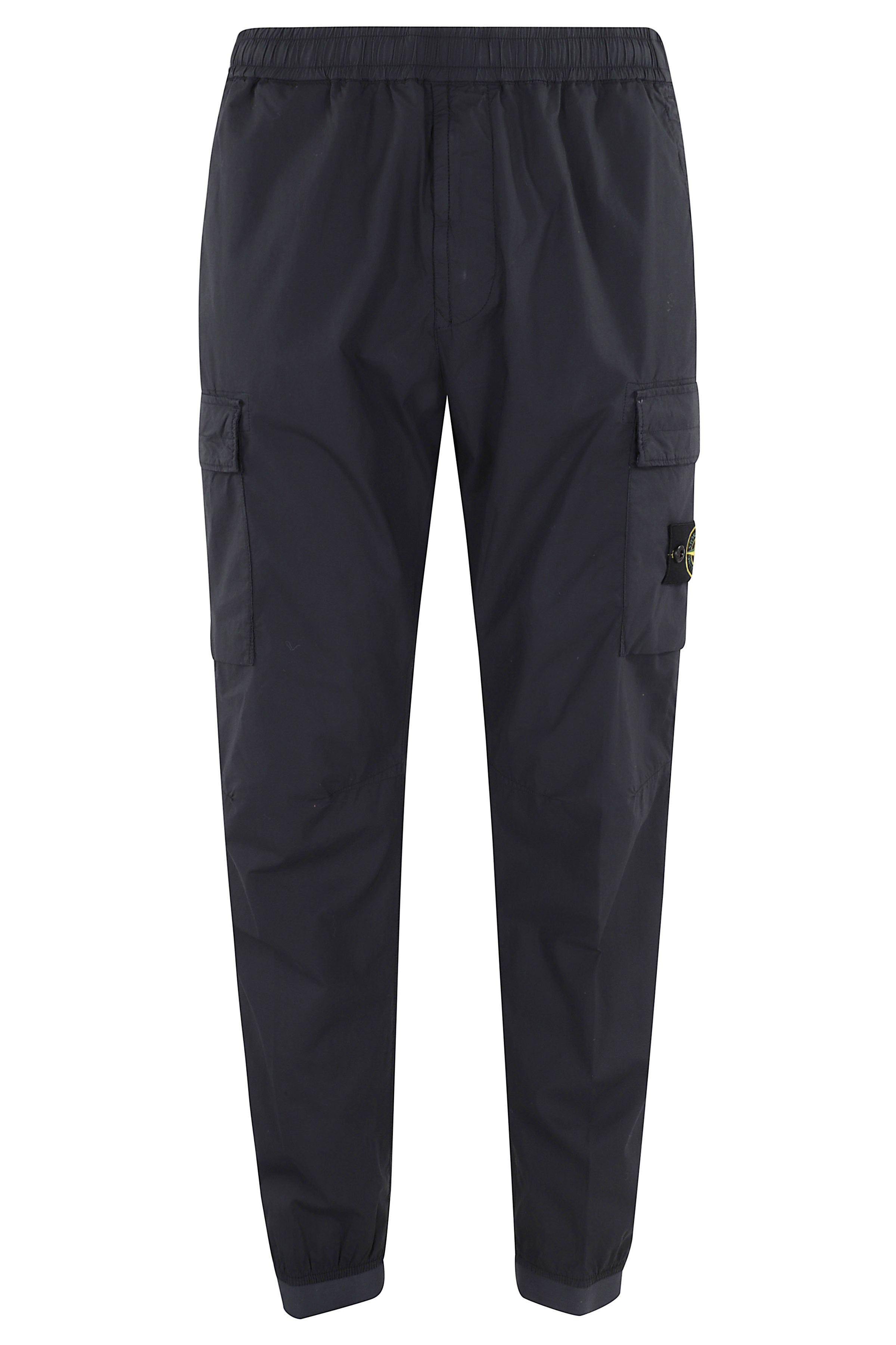 Trousers Blue Cotone Elastan Pantaloni