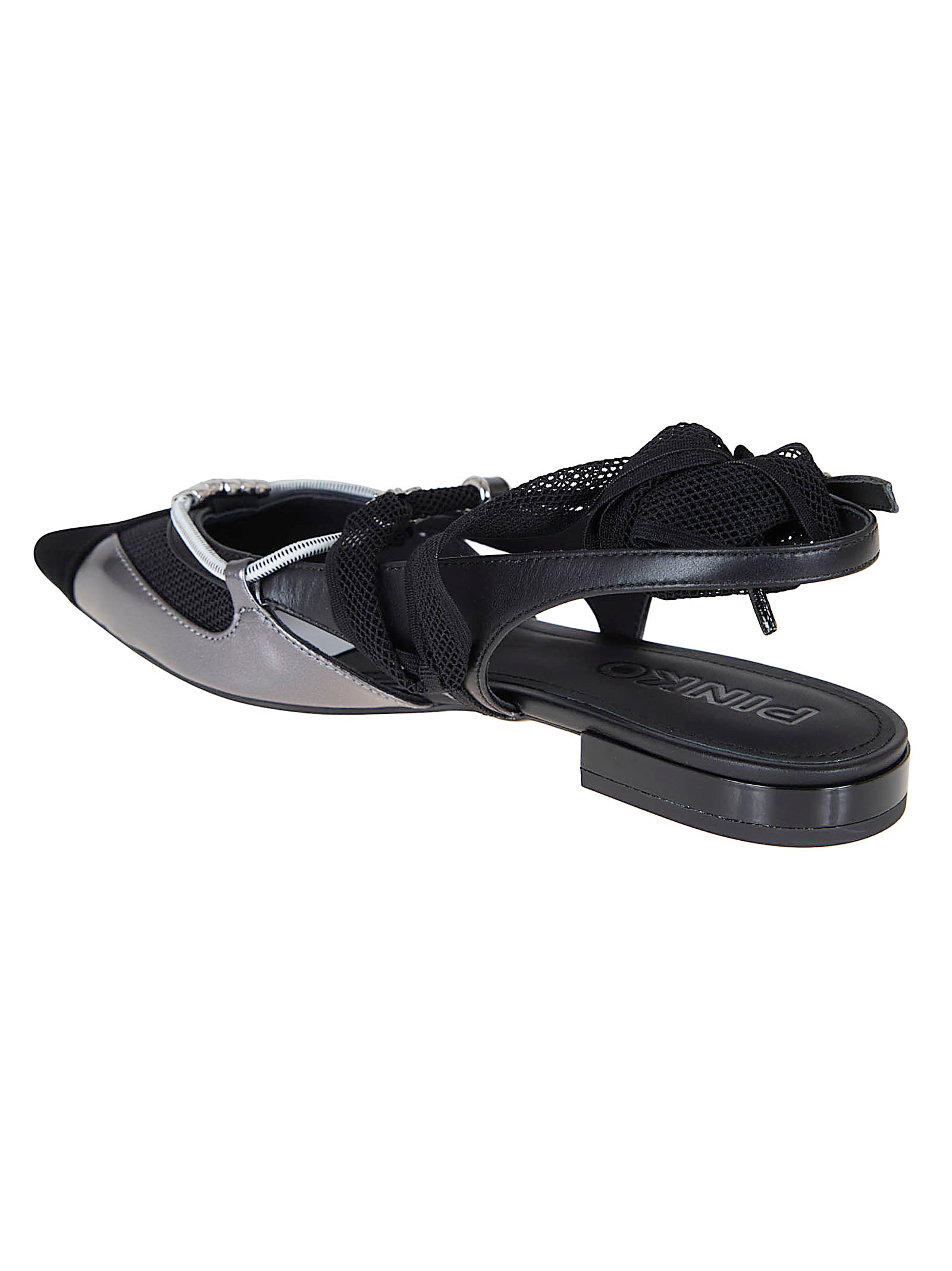 Gianira 30 - Sling Back Nappa Black Calzature