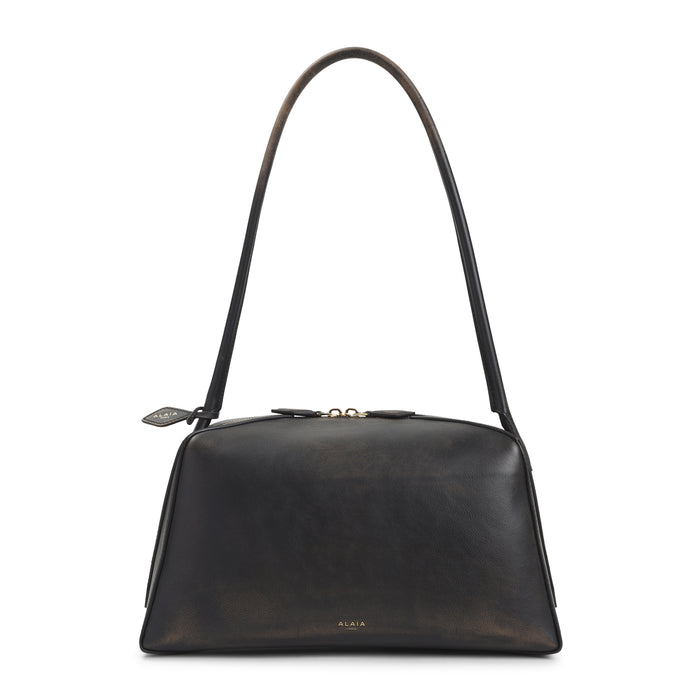 Le Bouledogue Shoulder Bag Nude & Neutrals Calf Leather