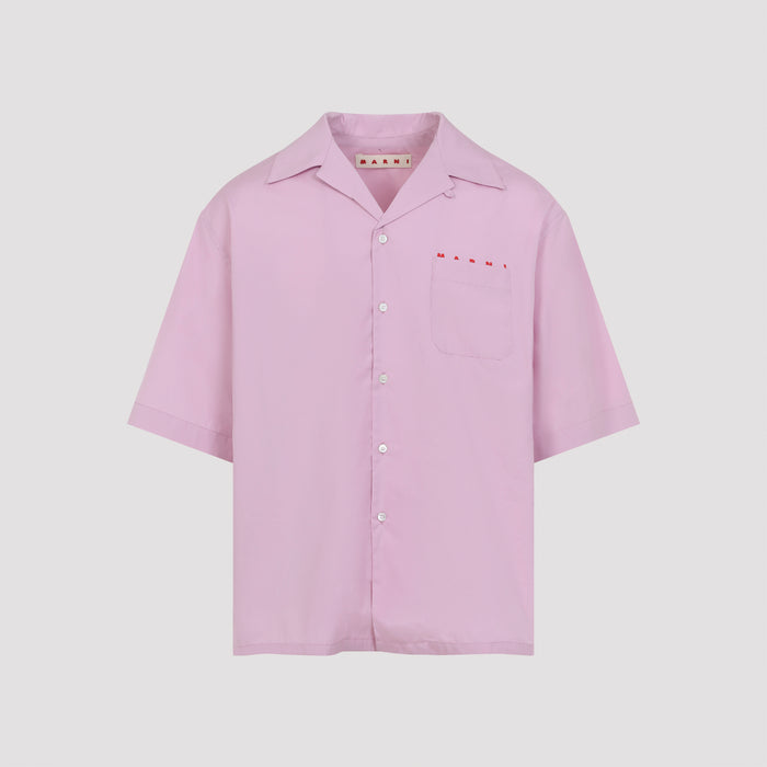 S-S Shirt Pink & Purple Cotton