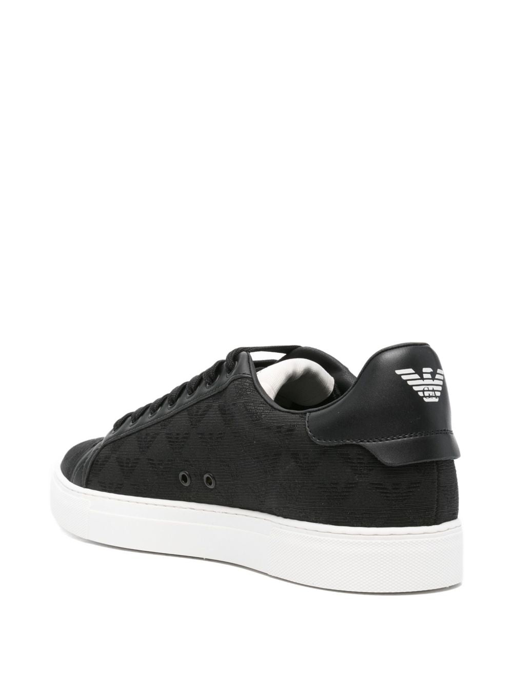 Emporio Armani Exclusive Sneakers Nero Outer: Calf Leather