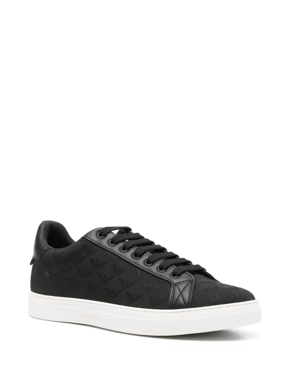 Emporio Armani Exclusive Sneakers Nero Outer: Calf Leather