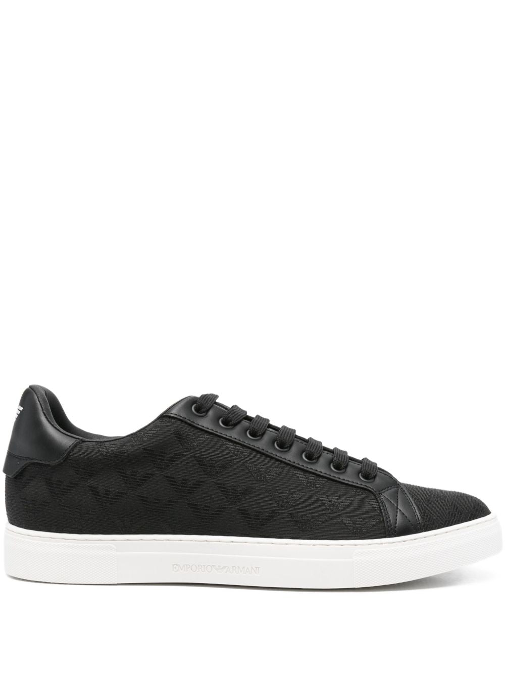 Emporio Armani Exclusive Sneakers Nero Outer: Calf Leather