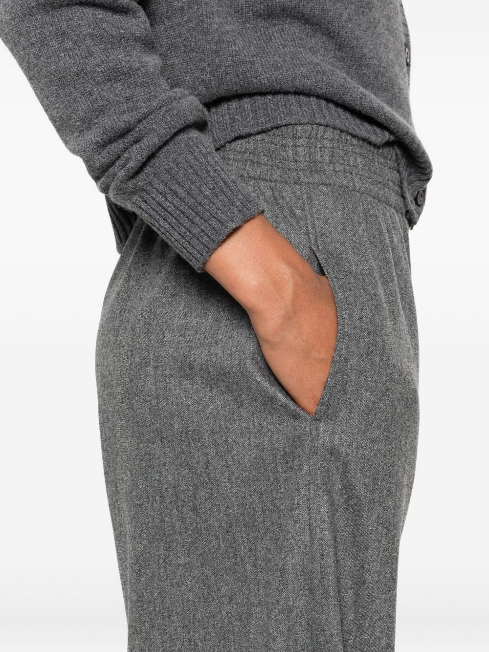 Fabiana Filippi Trousers Grey Outer: Merino