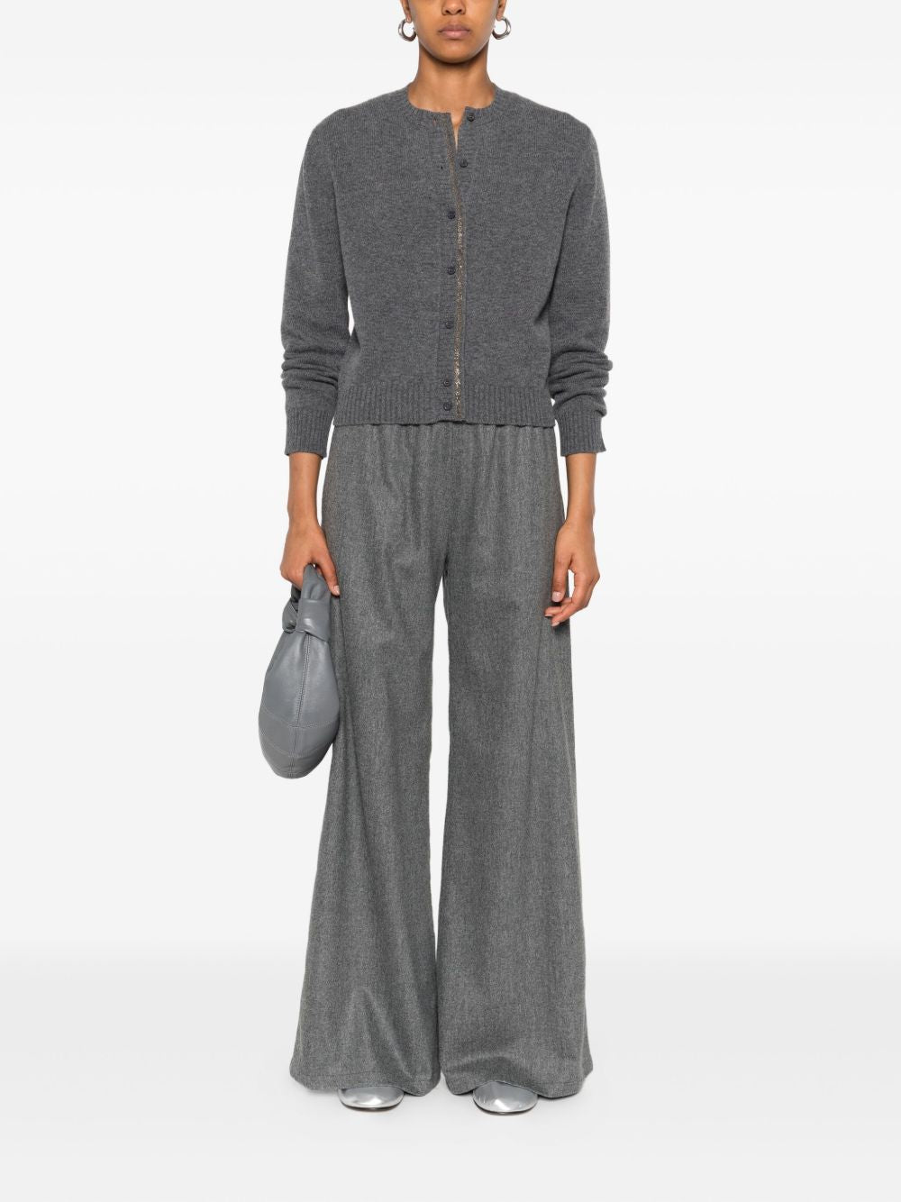 Fabiana Filippi Sweaters Grey Eco Brass
