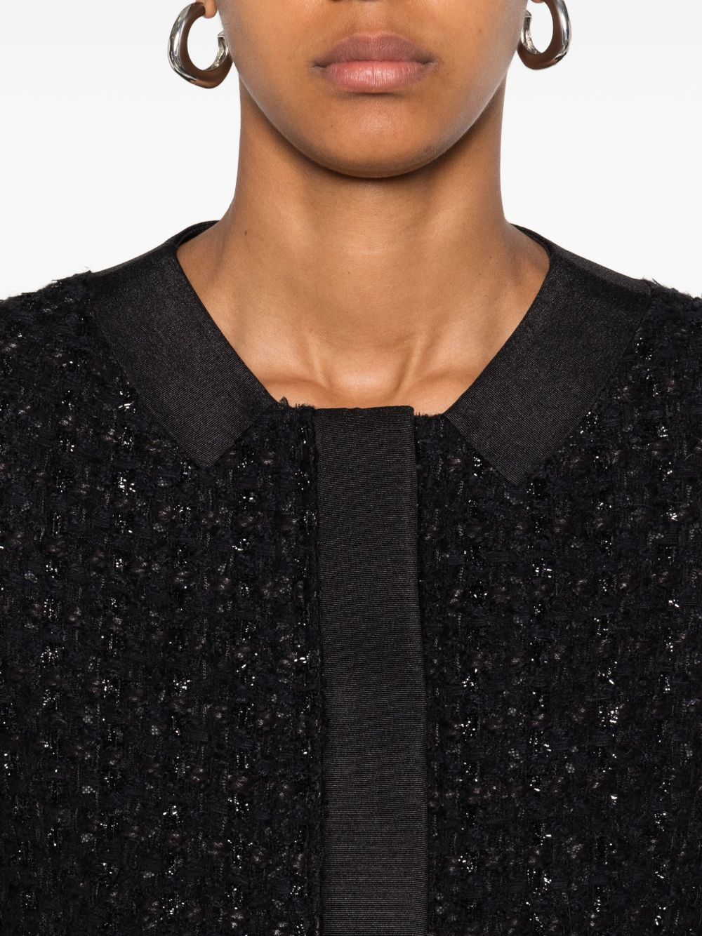 Emporio Armani Jackets Black Acrylic