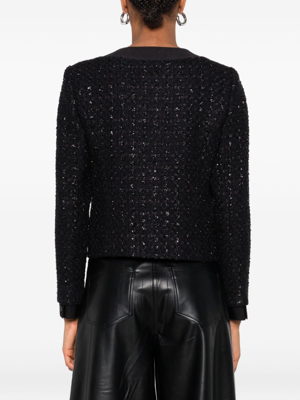 Emporio Armani Jackets Black Acrylic