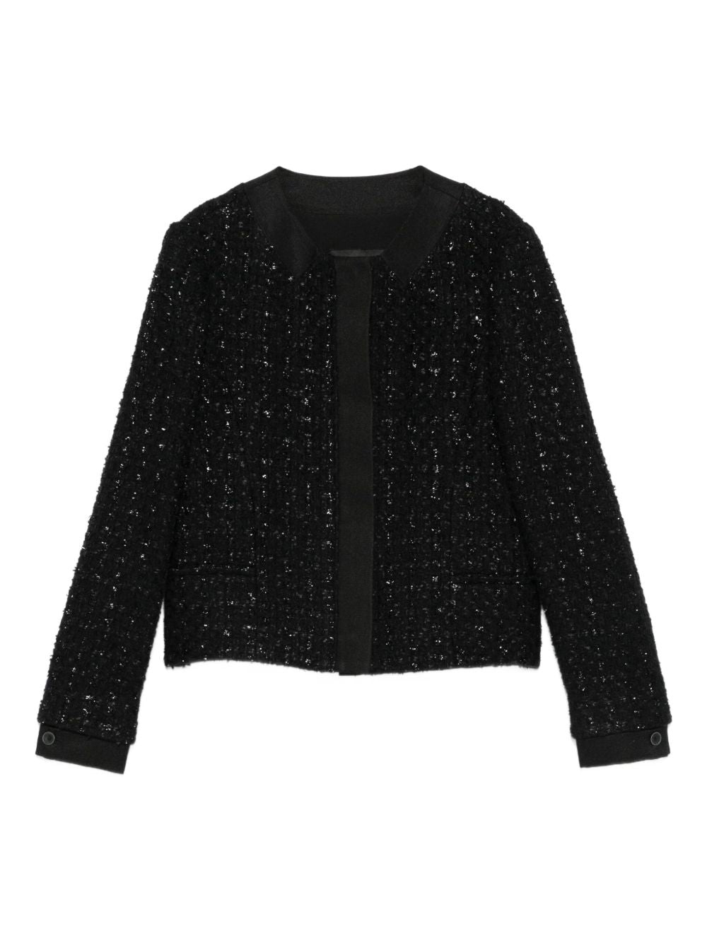 Emporio Armani Jackets Black Acrylic