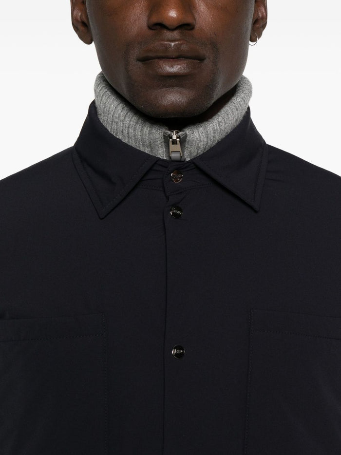 Herno Jackets Blue Outer: Cotton