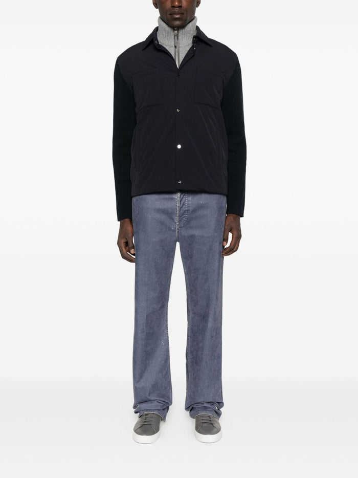 Herno Jackets Blue Outer: Cotton