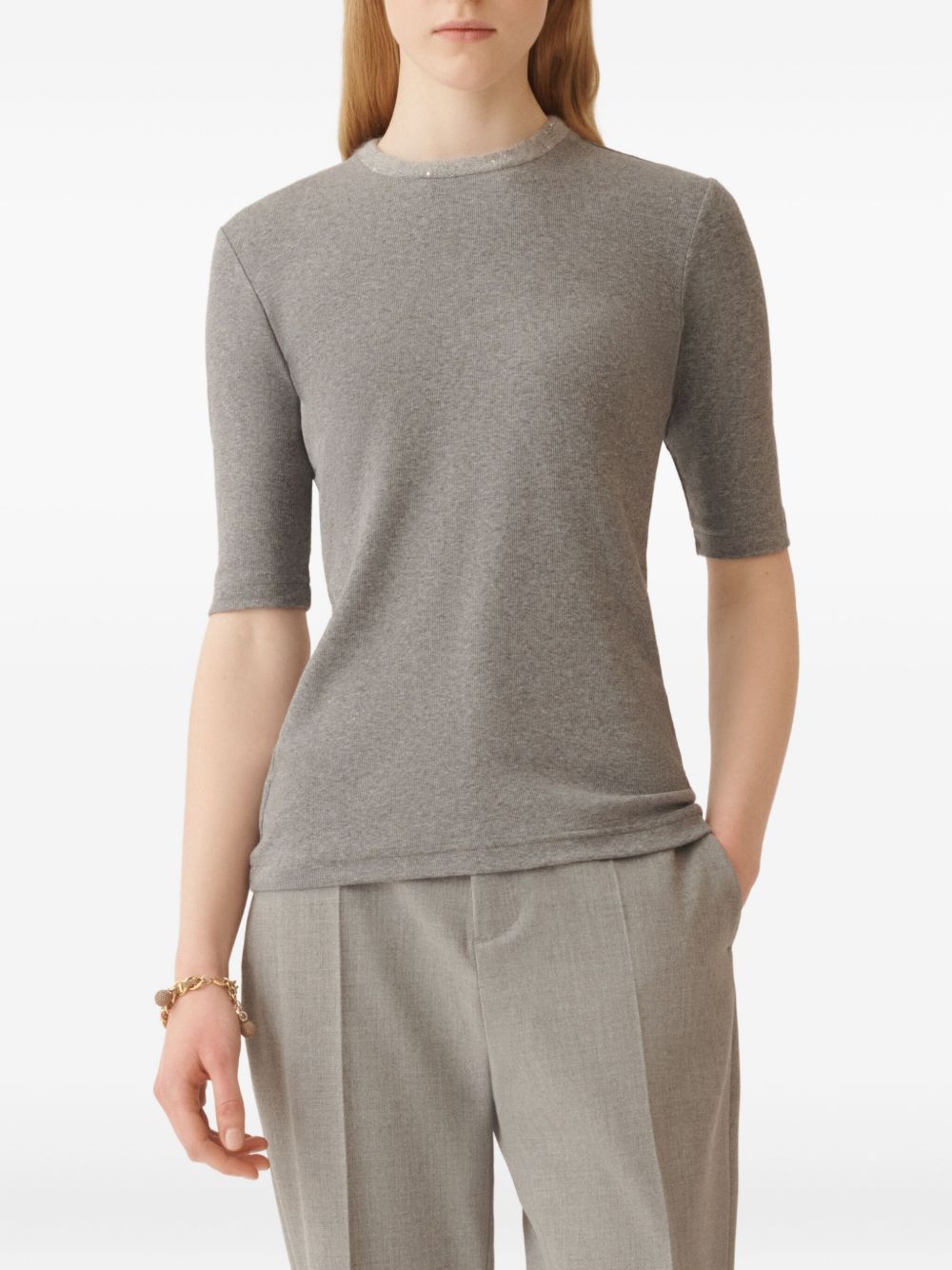 Fabiana Filippi Sweaters Grey Co Ea