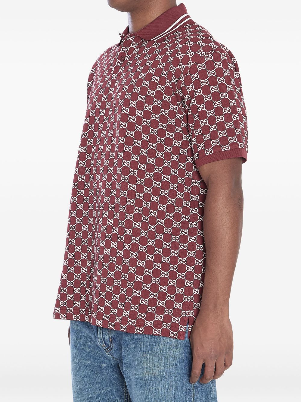 Gucci T-Shirts And Polos Red Natural (veg)->cotton100.0 %