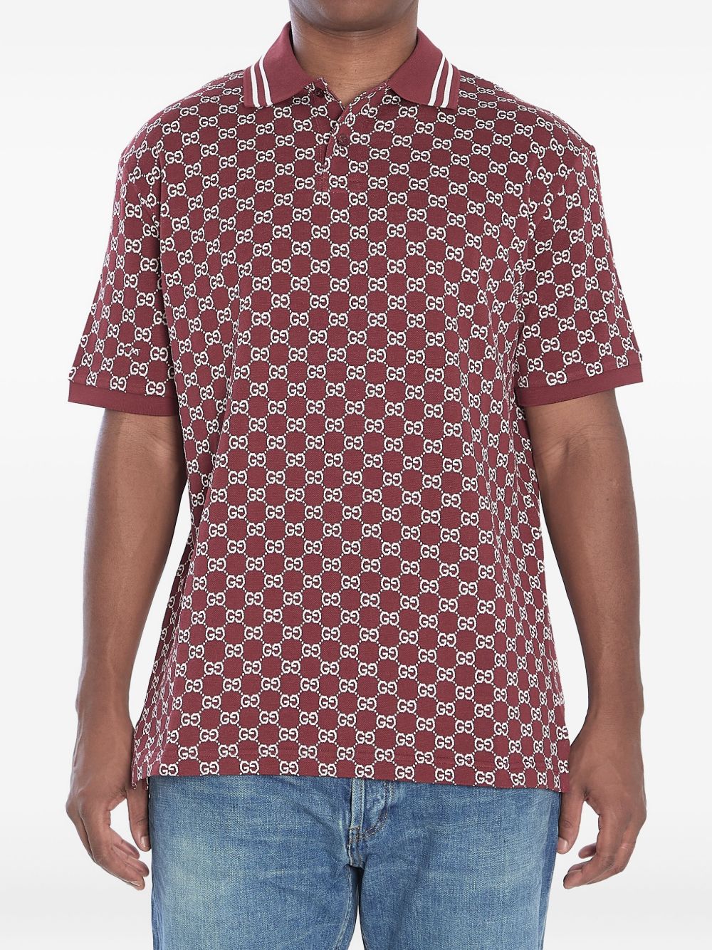 Gucci T-Shirts And Polos Red Natural (veg)->cotton100.0 %